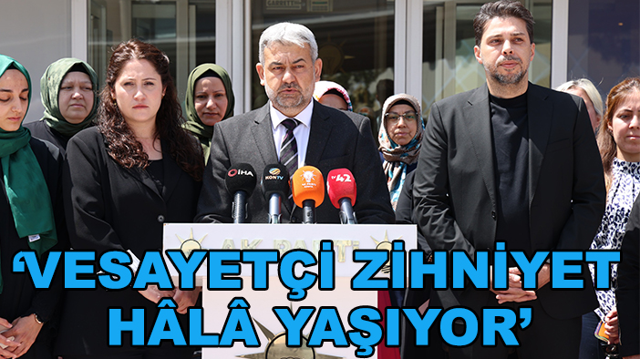 AK Parti Konya İl Başkan Yardımcısı ve İnsan Hakları Başkanı Yıldırım: “Vesayetçi zihniyet hâlâ yaşıyor”