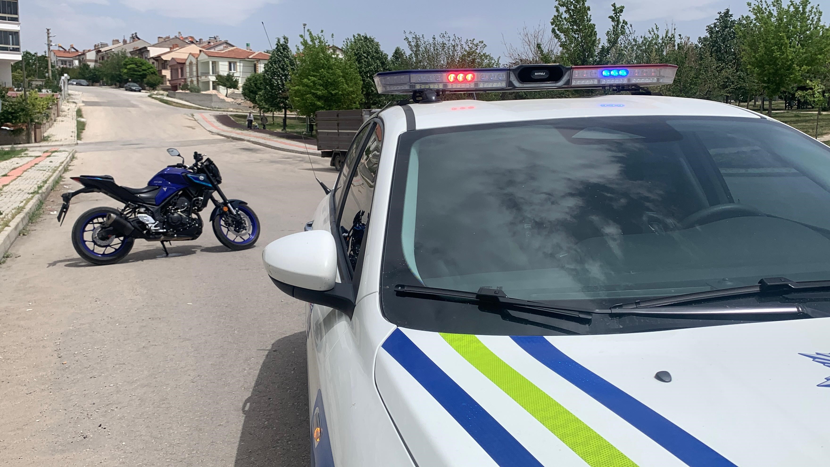 Karaman’da motosiklet kazası