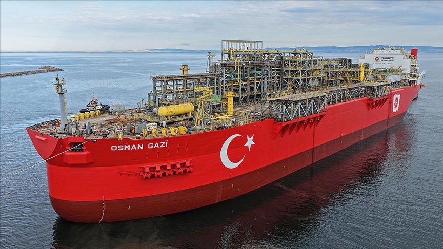 Türkiye'nin ilk yüzer üretim platformu "Osman Gazi" üretimini iki katına çıkaracak