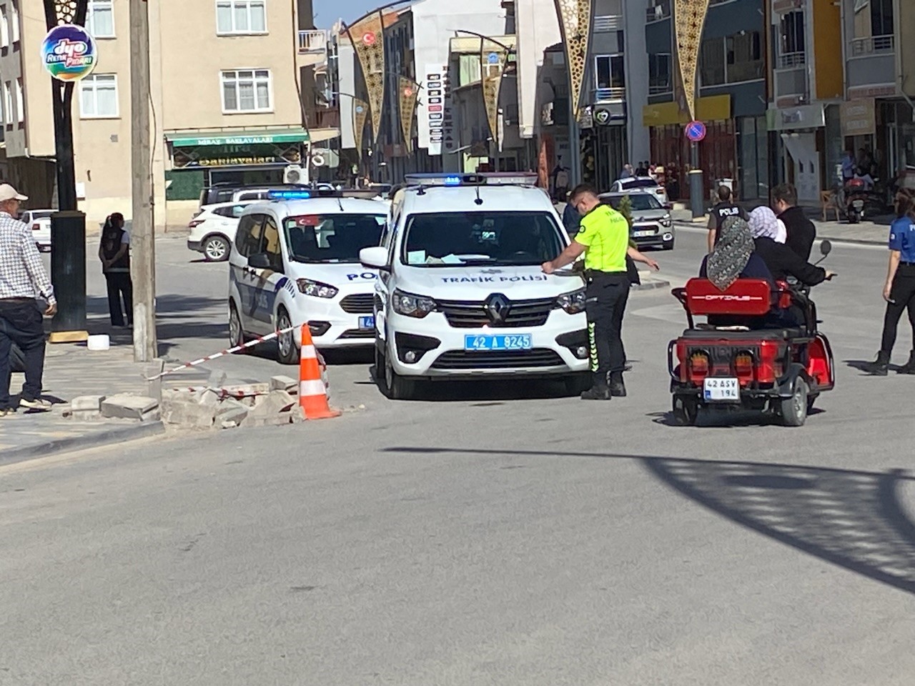 Kulu’da motosiklet denetimleri sıklaştırıldı