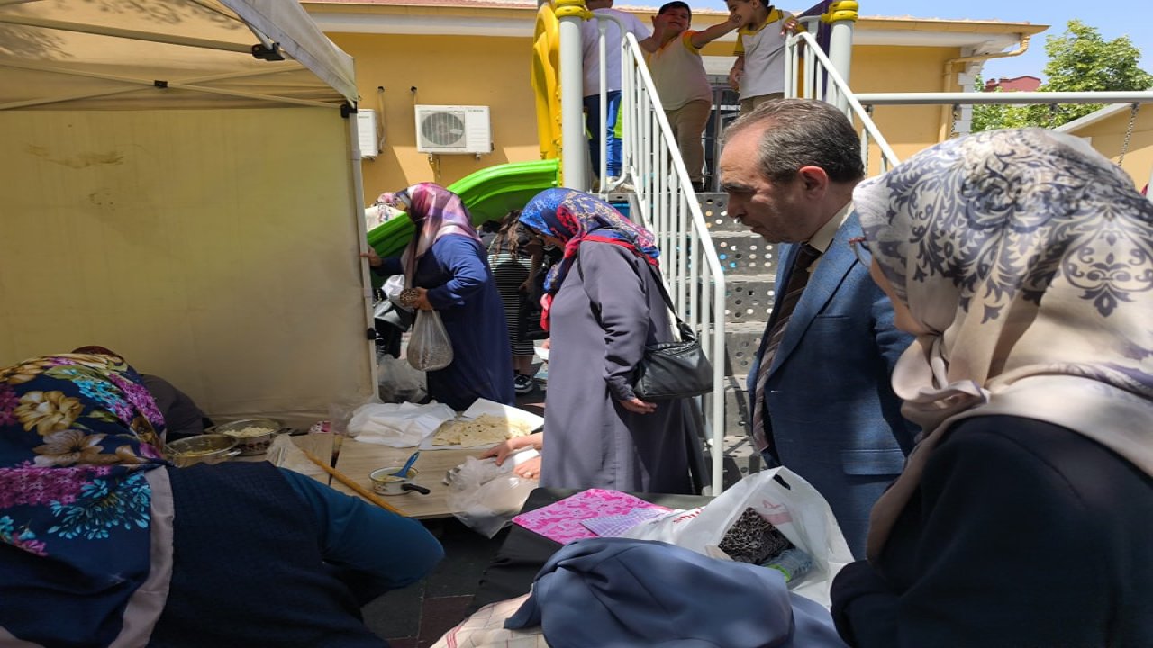 Konya'da Kardeş Kur'an Kursuna destek kermesi