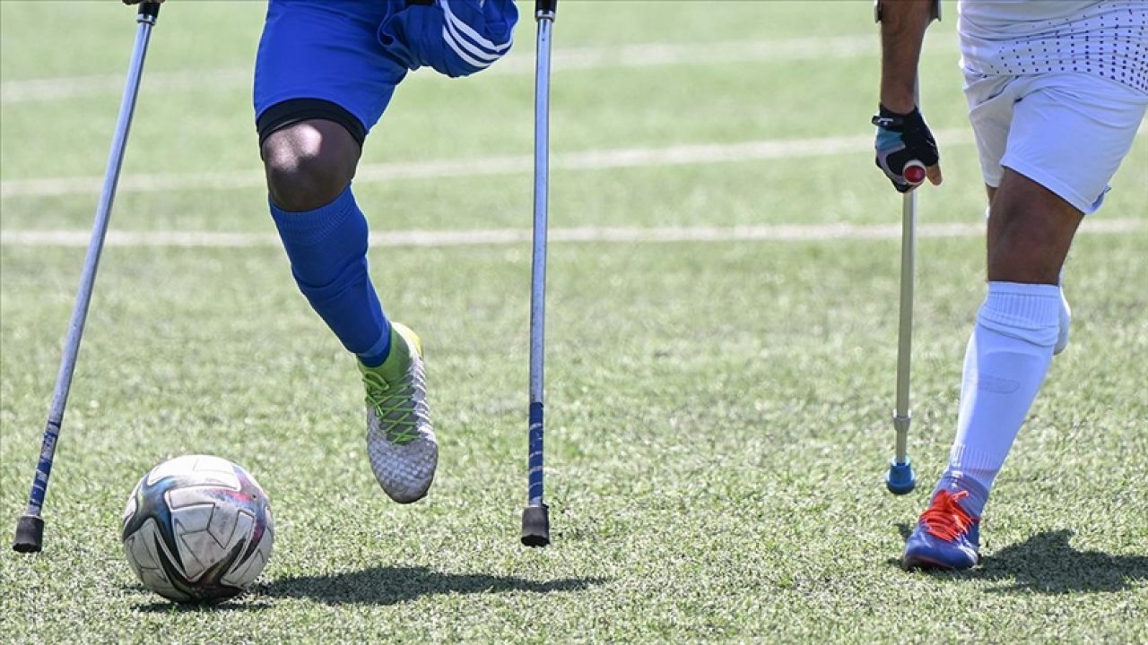 Ampute futbol heyecanı Ankara'da yaşanacak