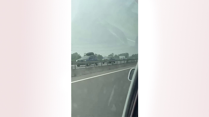 Ters şeritte ölüme davetiye çıkarttı ( VİDEOLU)