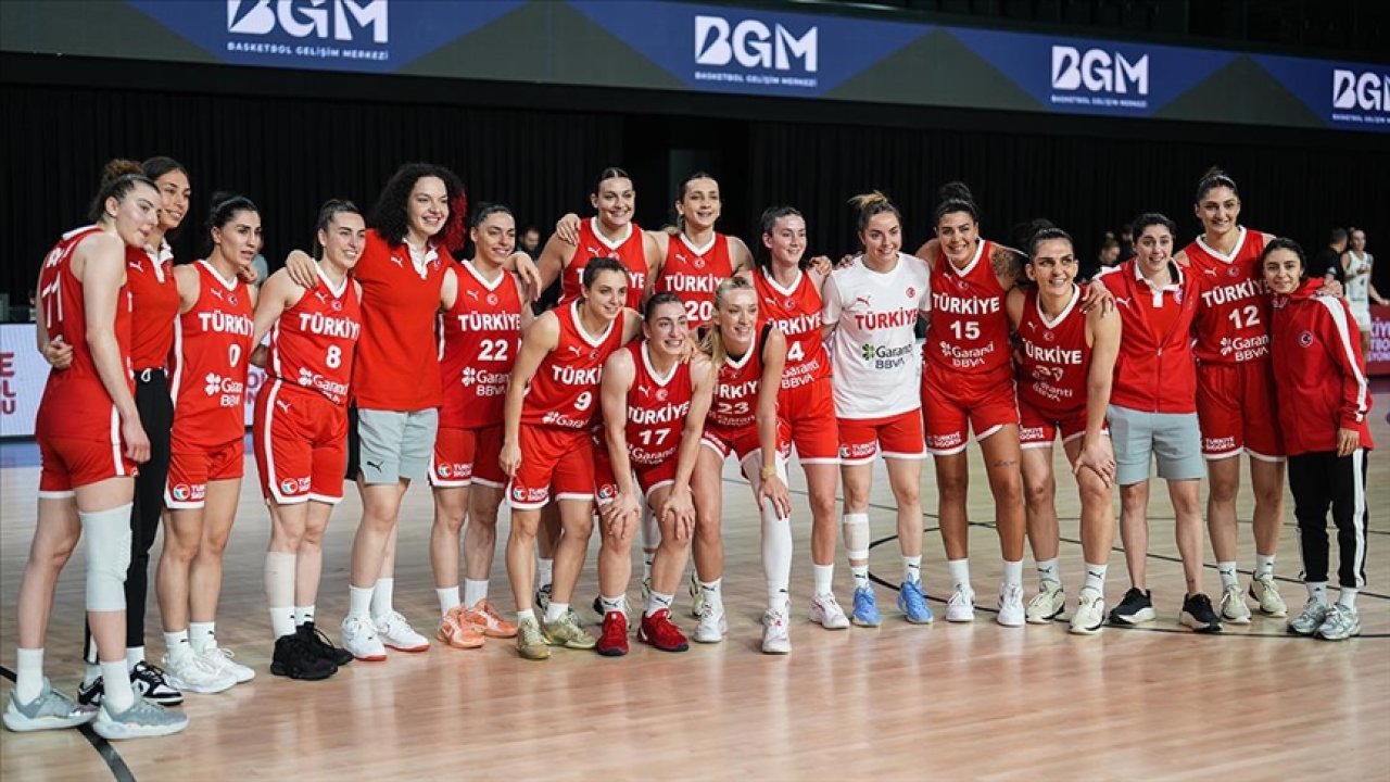 A Milli Kadın Basketbol Takımı’nda moraller yerinde