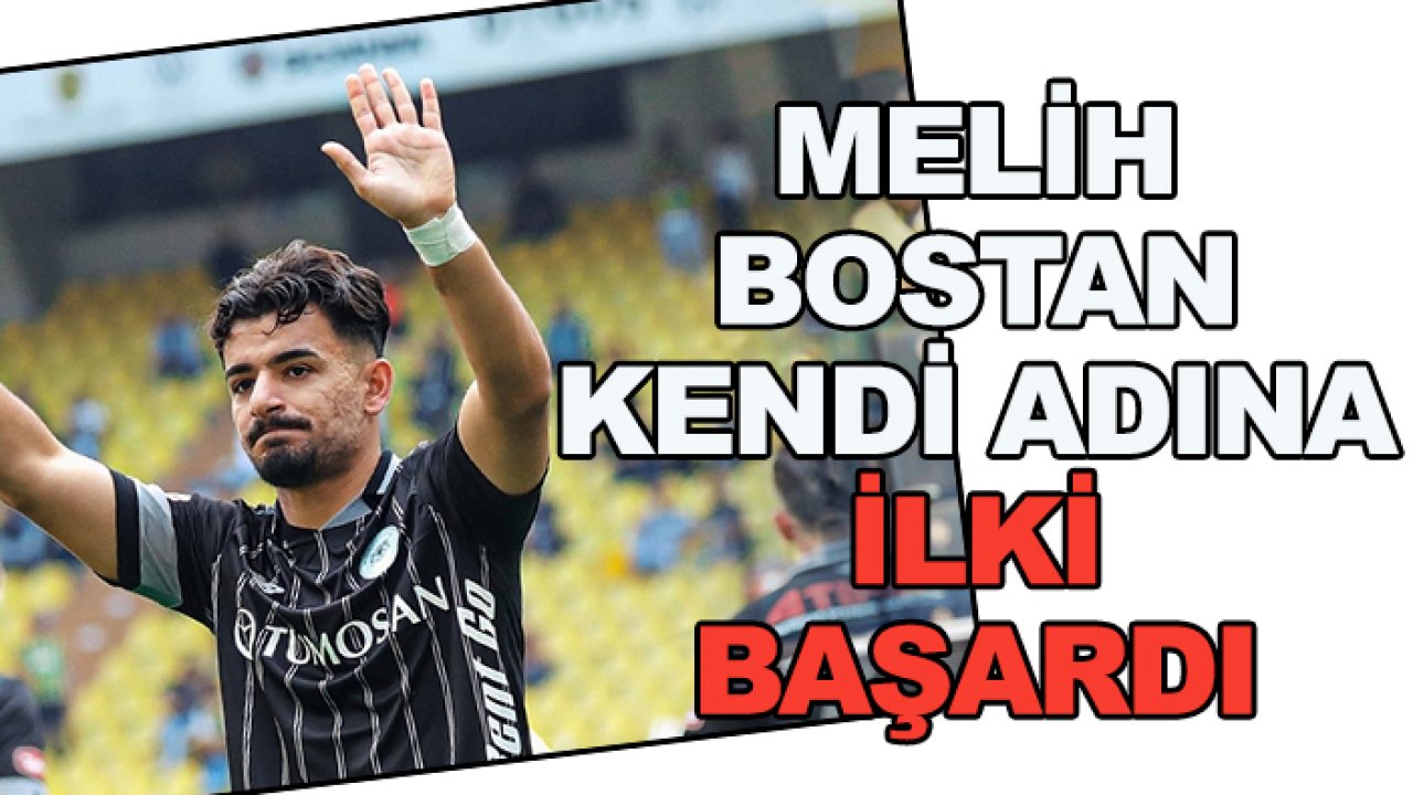 Melih Bostan, kendi adına ilki başardı
