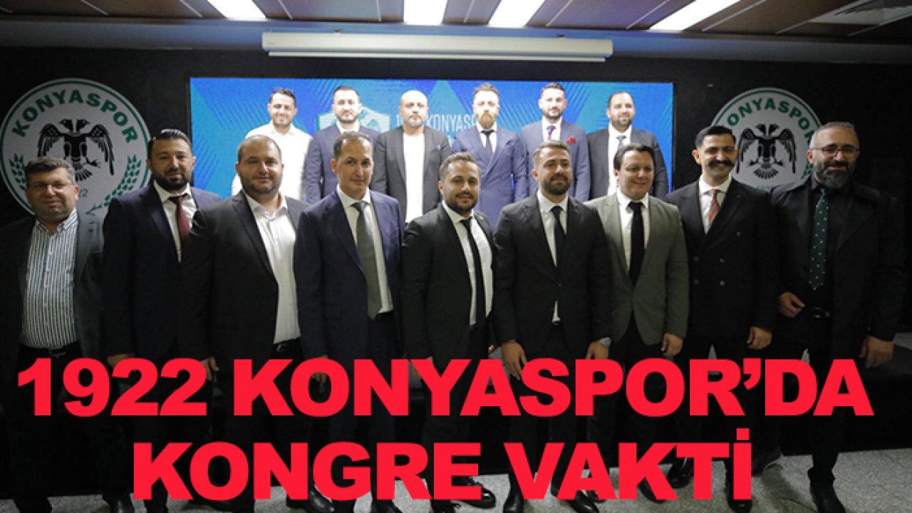 1922 Konyaspor'da kongre vakti