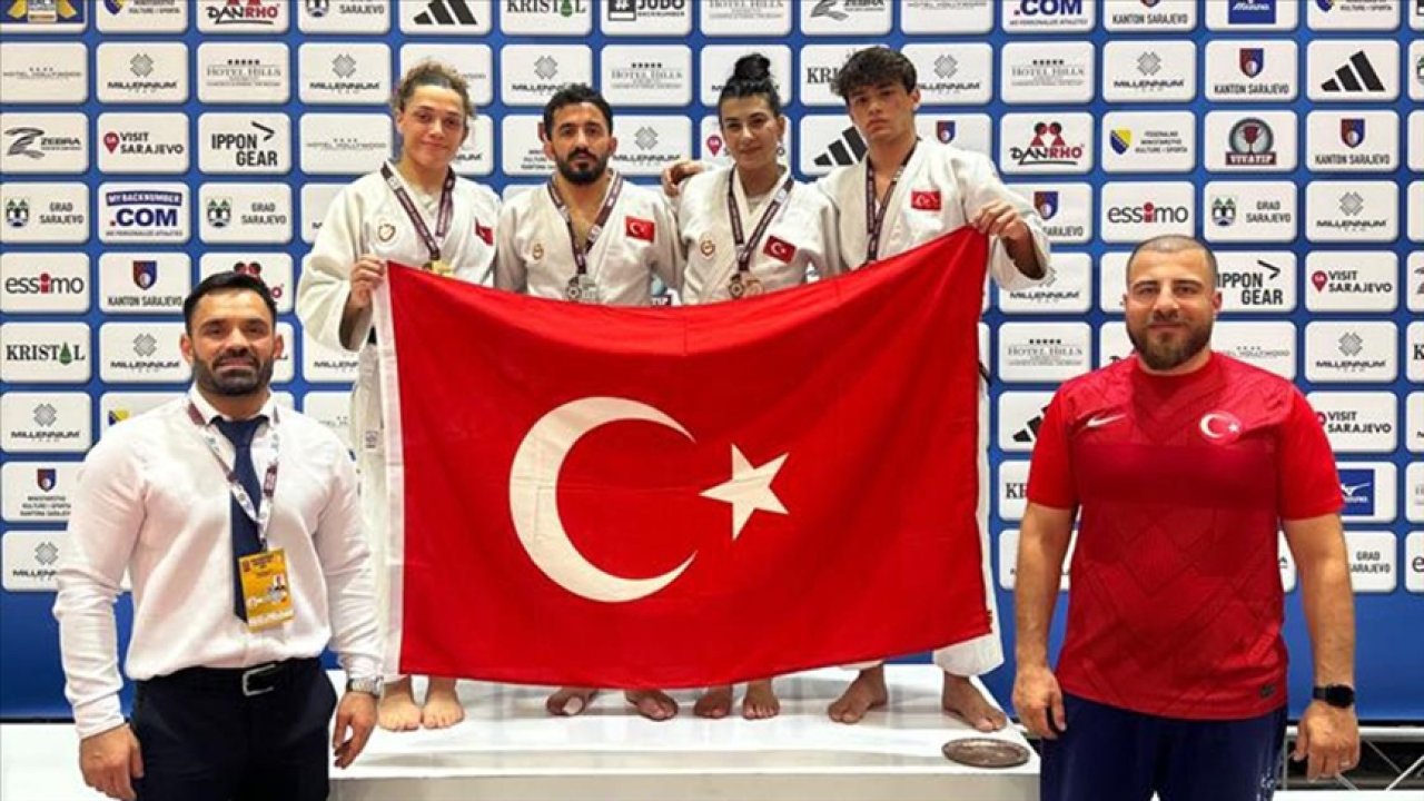 Milli judocular farkını gösteriyor