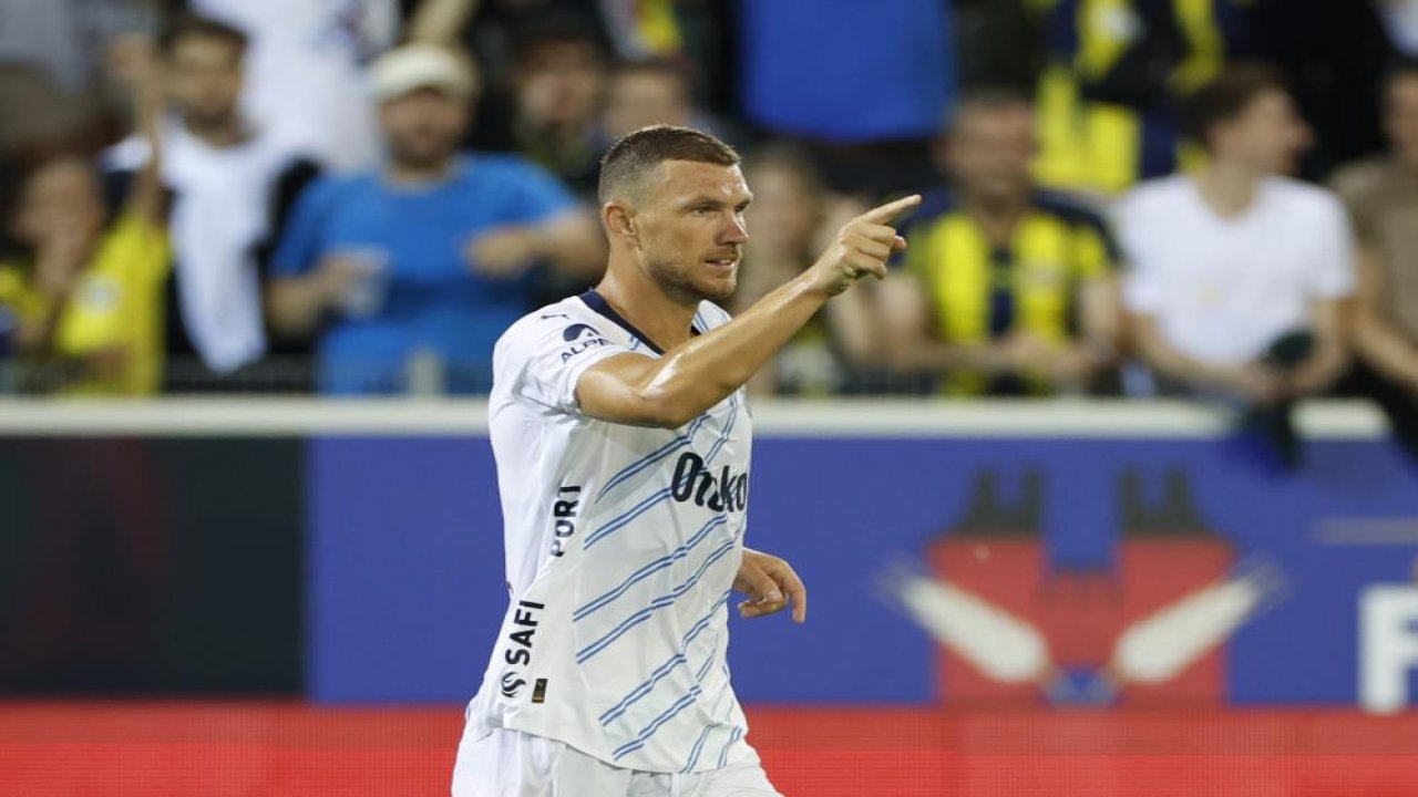 Dzeko Fenerbahçe'de iz bıraktı