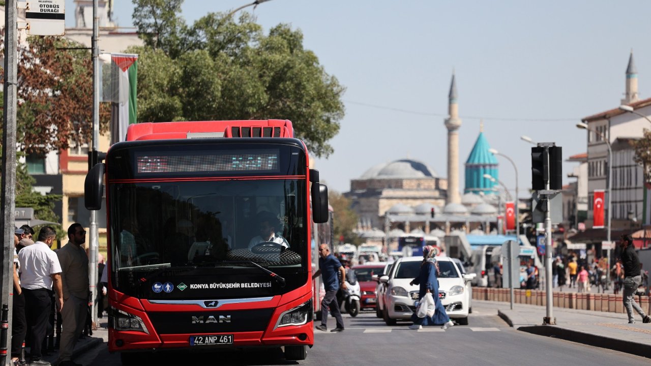 Konya'da Kurban Bayramı'nda toplu ulaşım ücretsiz mi? Beklenen açıklama geldi