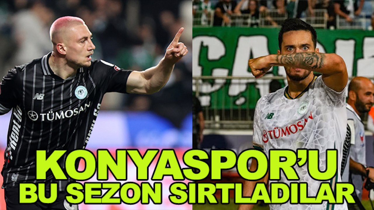 Konyaspor'u sırtlayan Kramer ve Umut oldu
