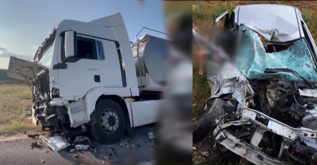 Nevşehir'de Konya plakalı tankerle otomobil çarpıştı: 2 Ölü
