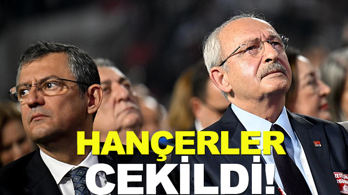 CHP'de hançerler çekildi! Taraflardan birbirlerine sert sözler