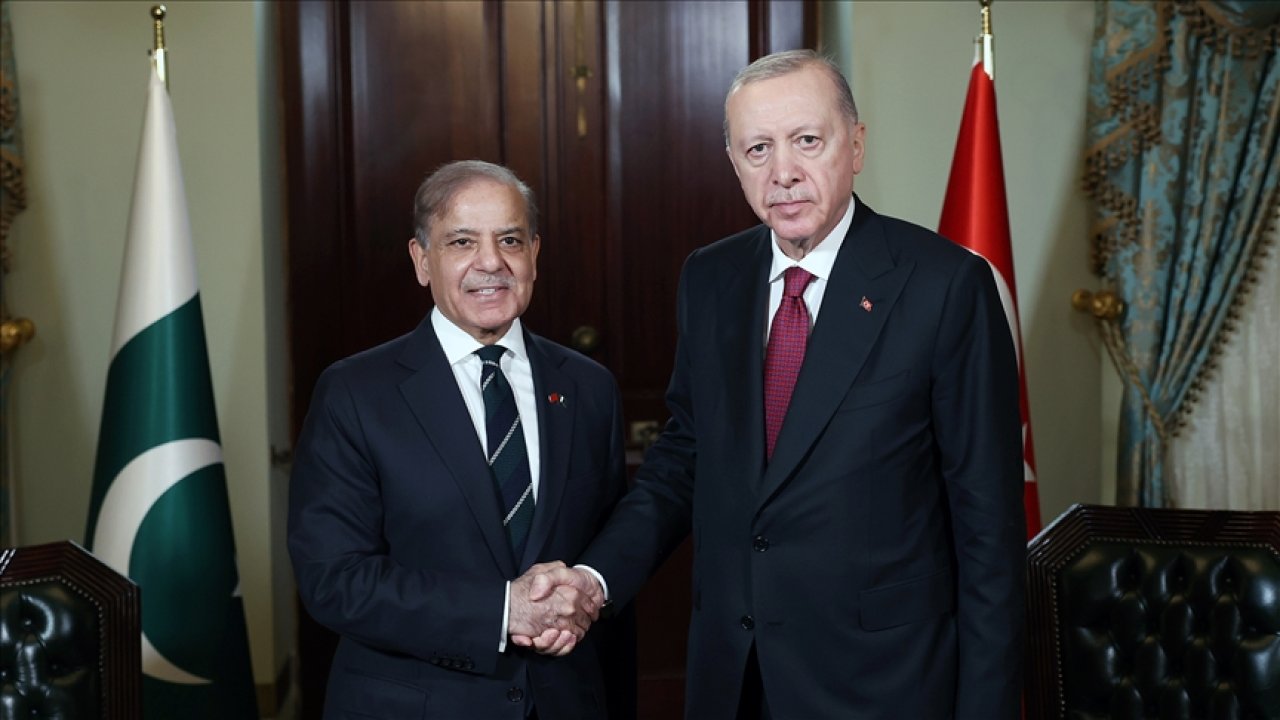 Başkan Erdoğan, Şerif ile görüştü