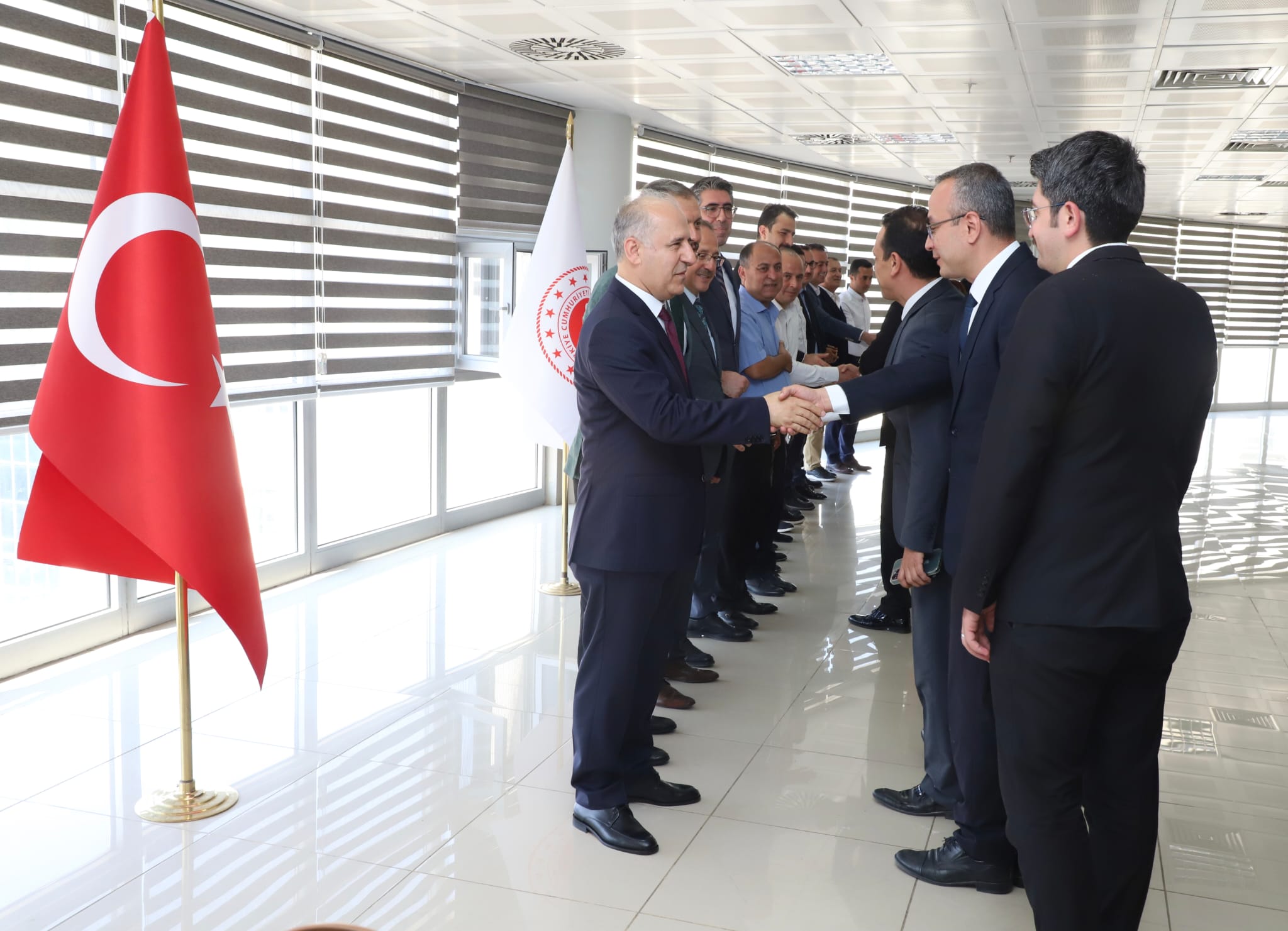 Konya Adliyesi'nde bayramlaşma geleneği sürdü