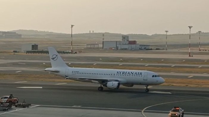 Suriye Havayolları (Syrian Air) uçağı 12 yıl sonra İstanbul'da
