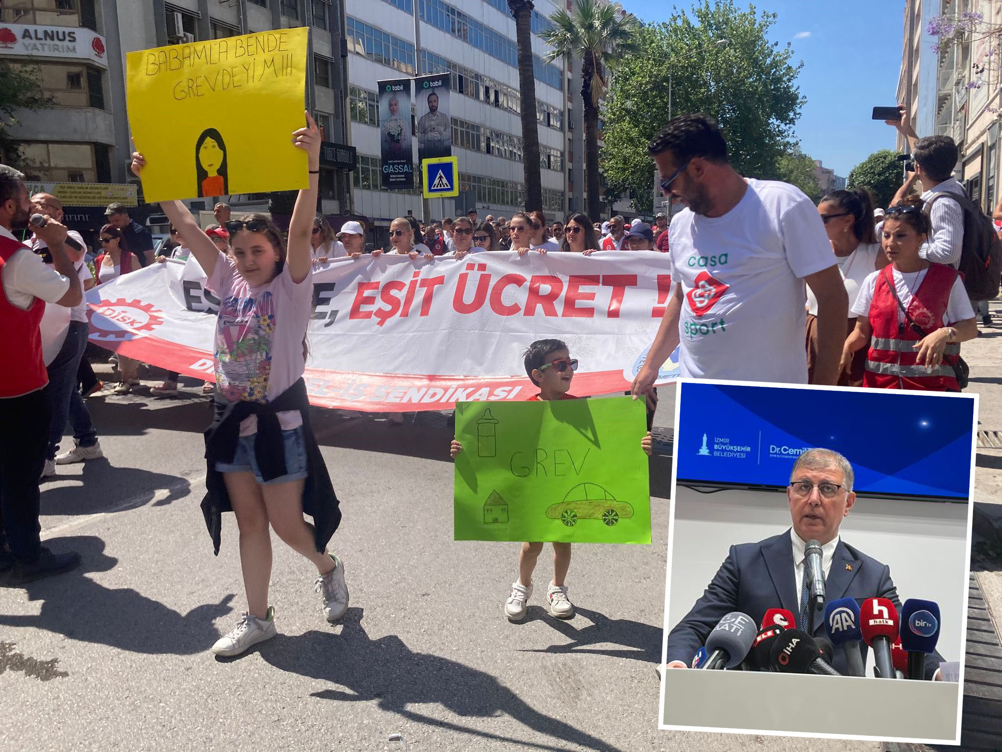 İzmir BB'de grev sonrası işçi kıyımı!