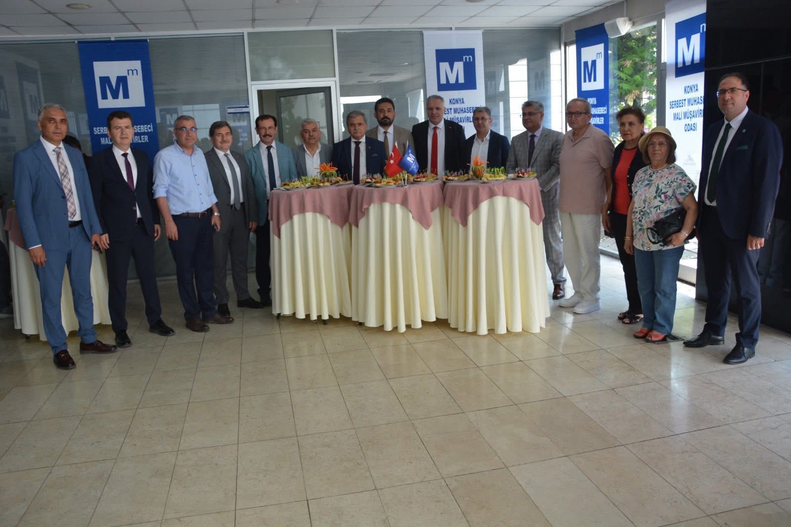 Konya SMMMO'da bayramlaşma programı gerçekleştirildi