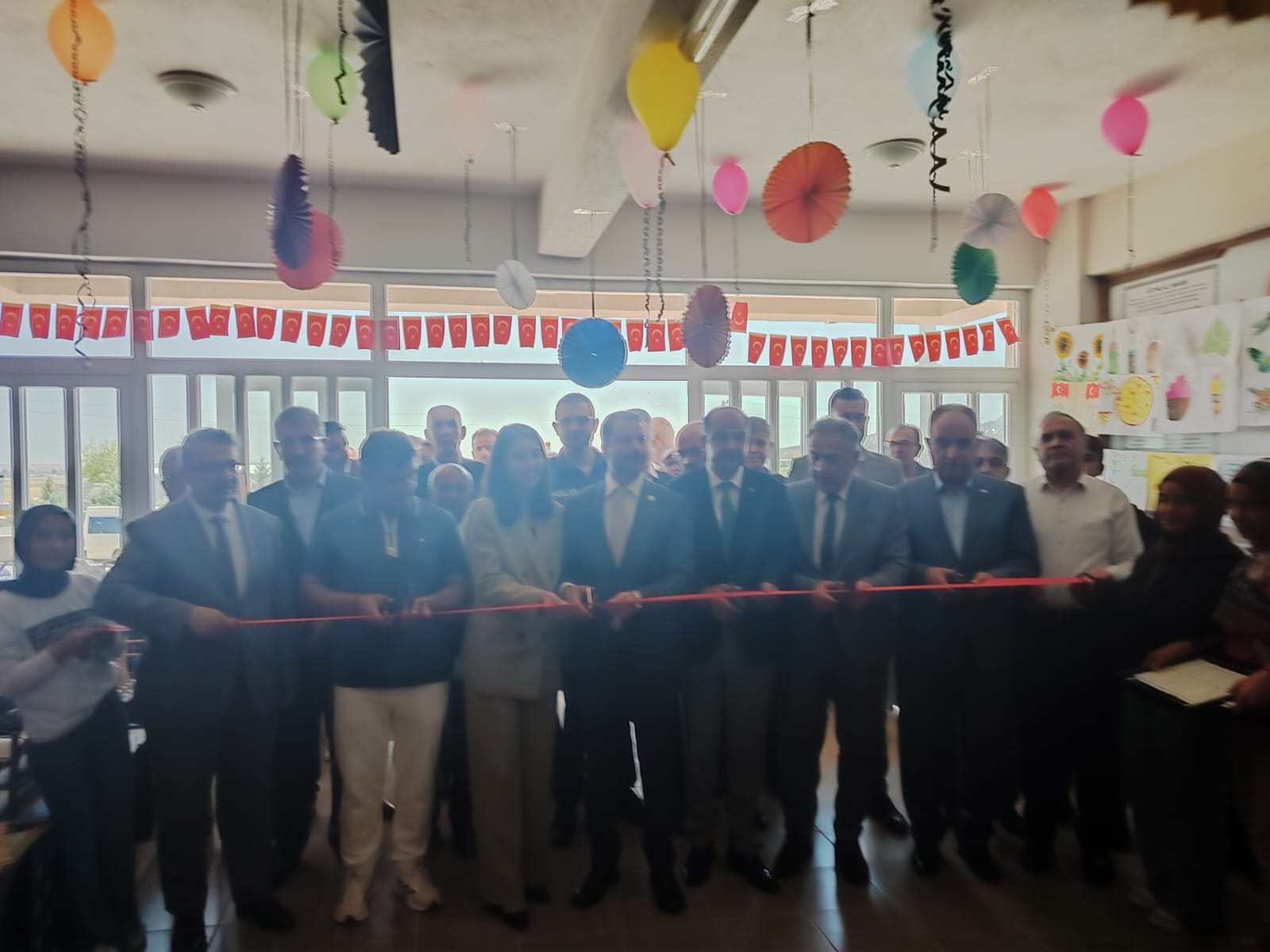 Akören'de kütüphane ve konferans salonu açılışları yapıldı