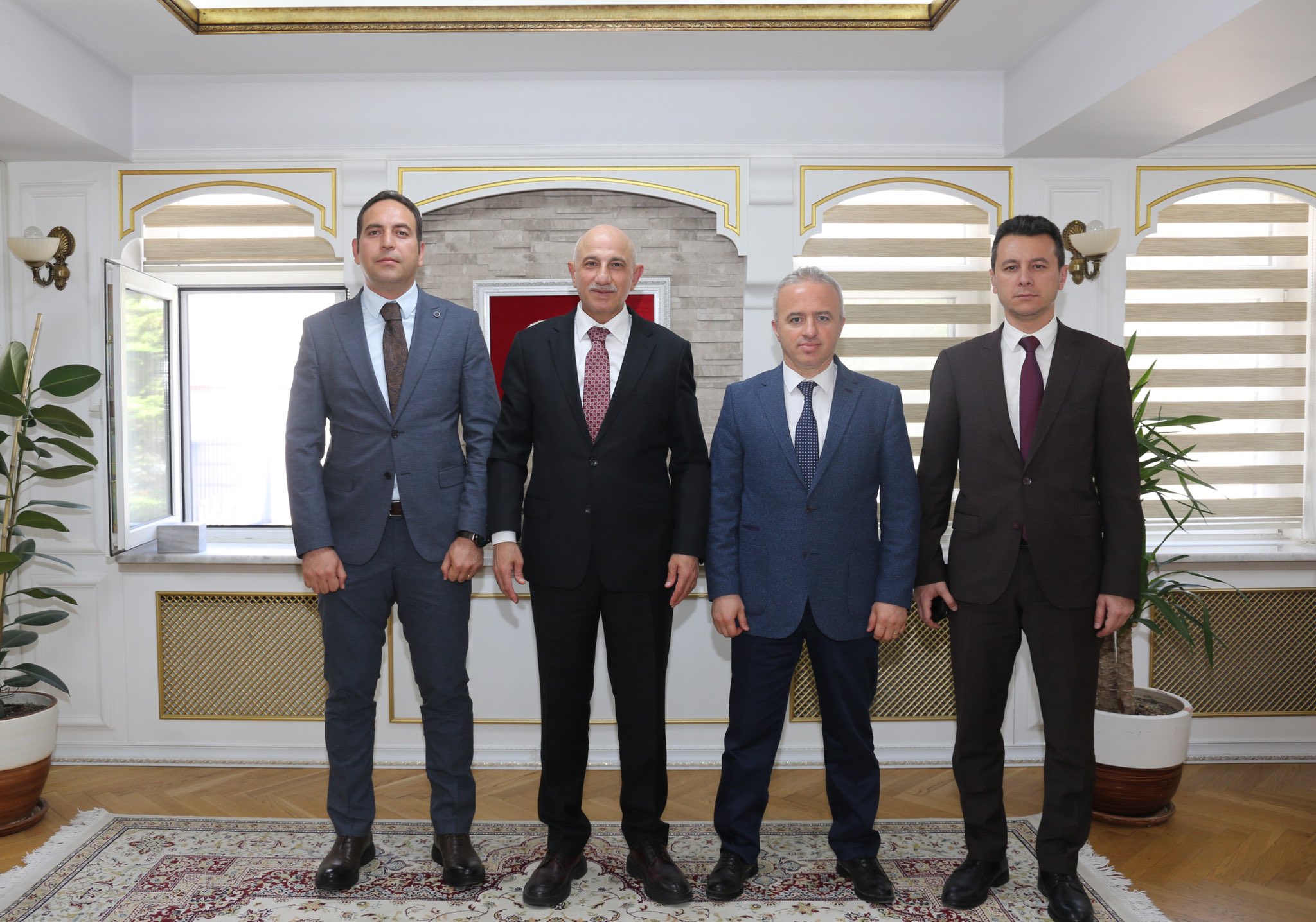 Maksut Yüksek Ankara’dan ziyaretçilerini ağırladı