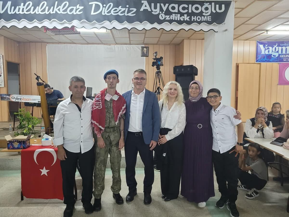 Konya'da asker olmak isteyen engelli gence temsili "asker eğlencesi"