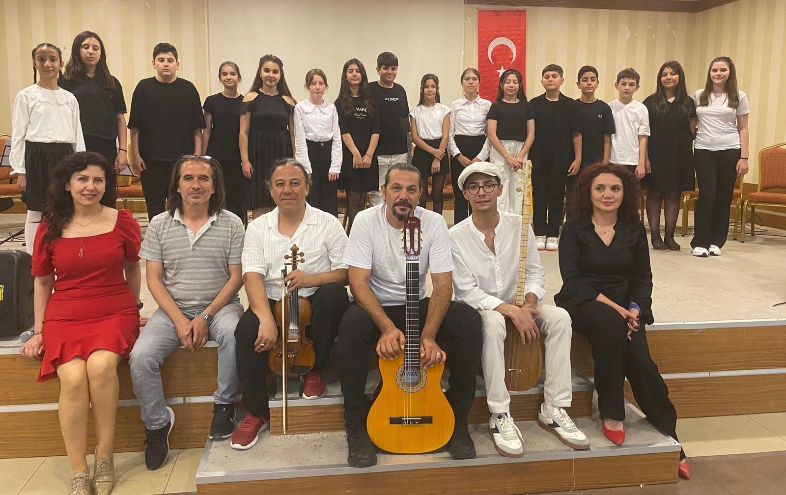 Meram Mehmet Beğen Ortaokulu'ndan sanatsal dokunuş