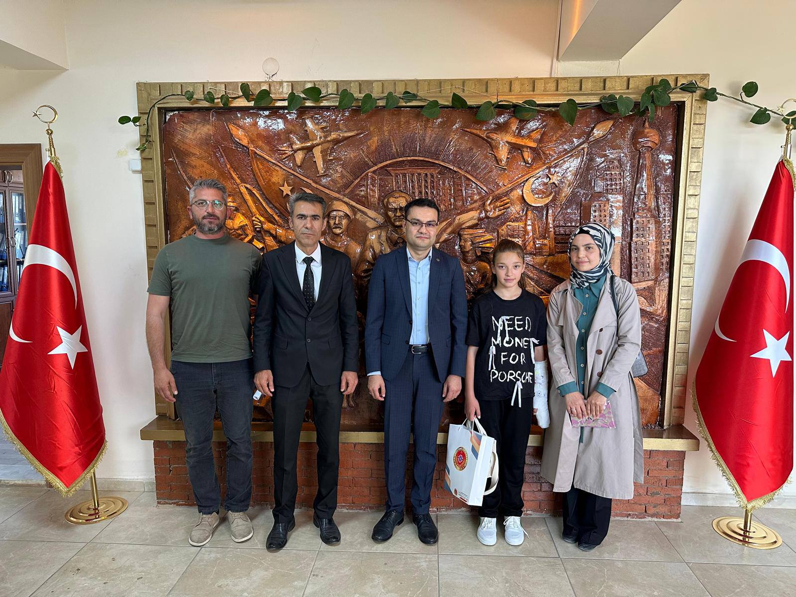 Sarayönü'nde dereceye girenler ödüllerini aldı