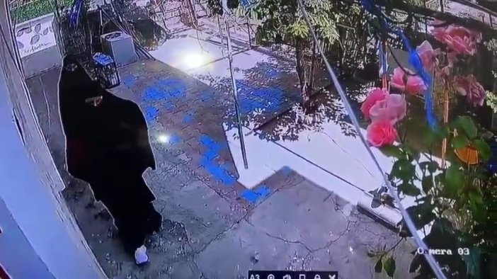 Kadın kılığına giren hırsızlar 45 bin TL'yi çaldı