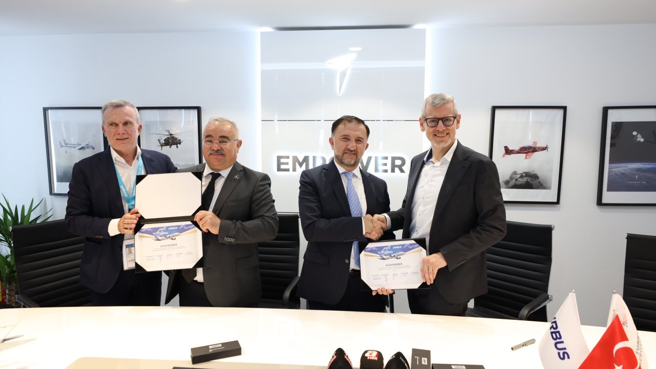TUSAŞ ve Airbus, Paris Havacılık Fuarı'nda 2 anlaşma imzaladı