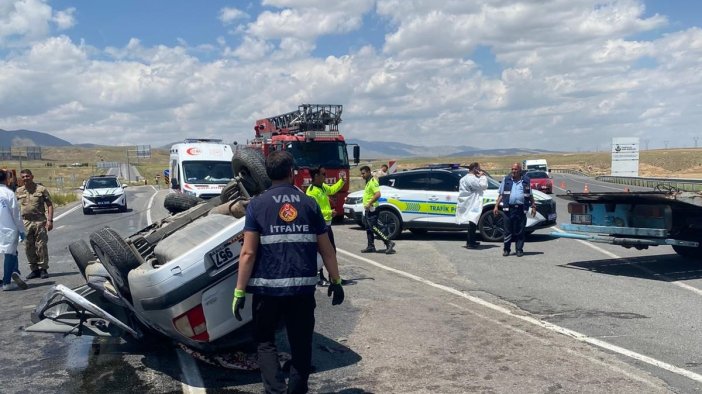 Otomobil takla attı: 1 ölü, 3 yaralı