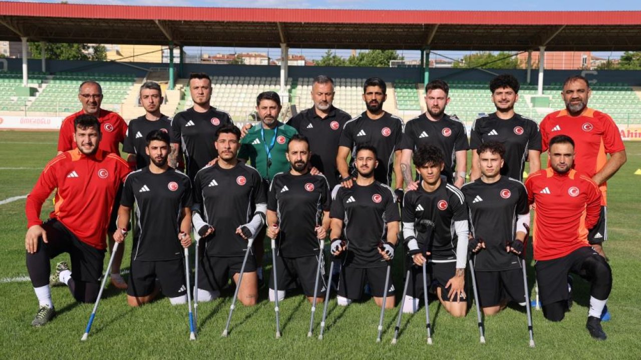 Ampute Milli Takımı'nda hazırlıklar sürüyor