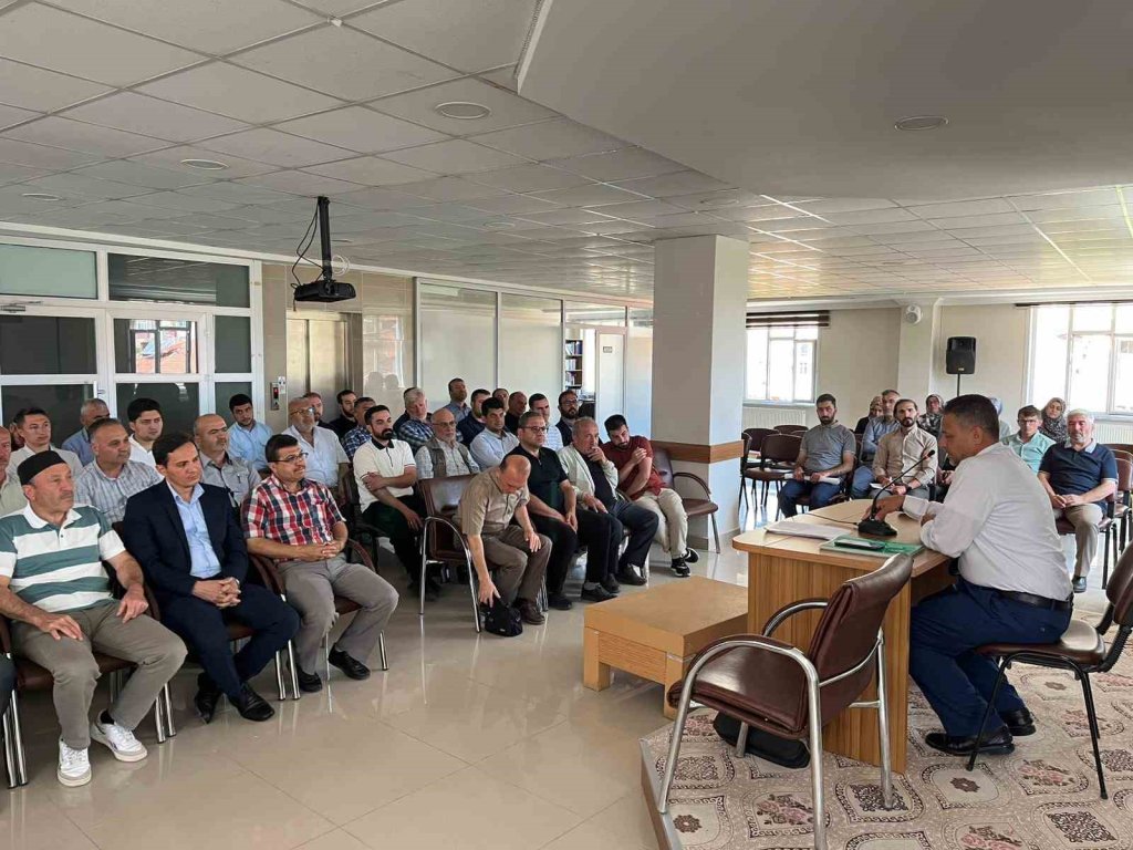 Konya'nın ilçesinde Yaz Kur’an Kursları eğitim semineri düzenlendi