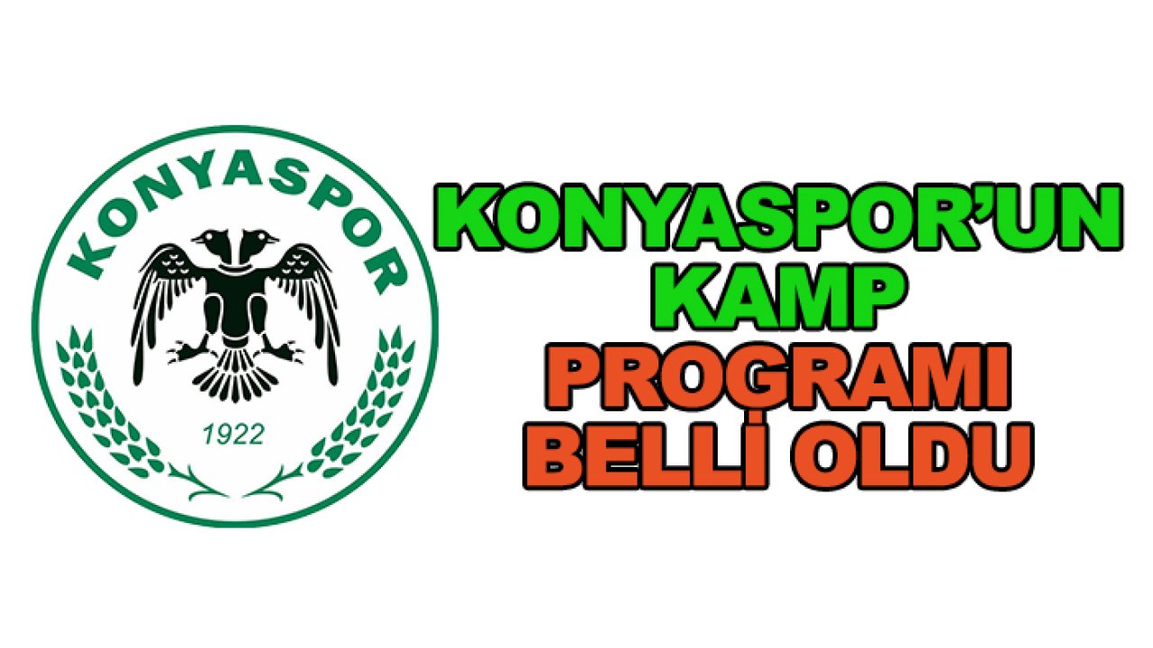 Konyaspor'dan kamp açıklaması
