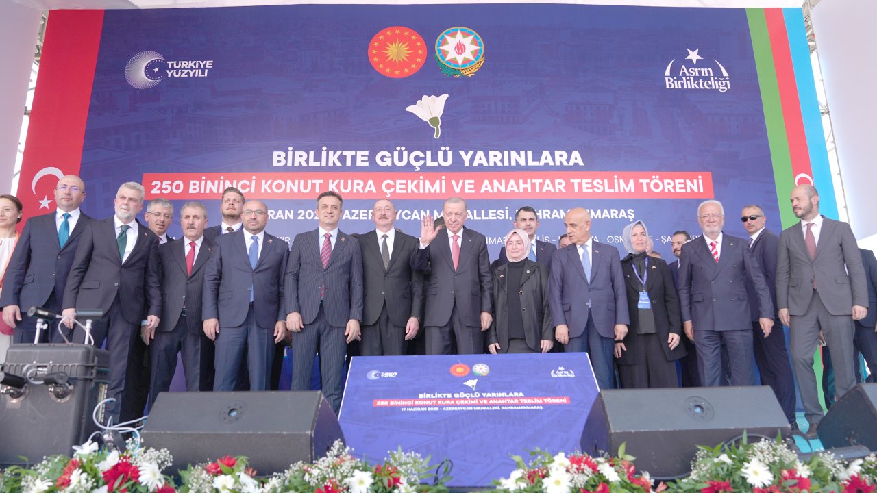 Deprem bölgesinde teslim edilen konut sayısı 250 bini aştı