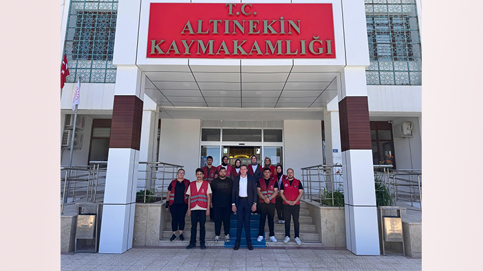 Kırmızı Yelekliler'den Altınekin ziyareti