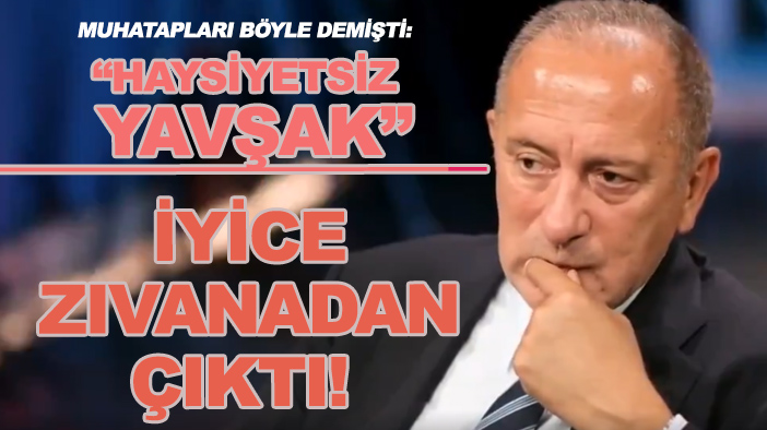 Bu sefer iyice zıvanadan çıktı! Fatih Altaylı'dan yine skandal sözler!