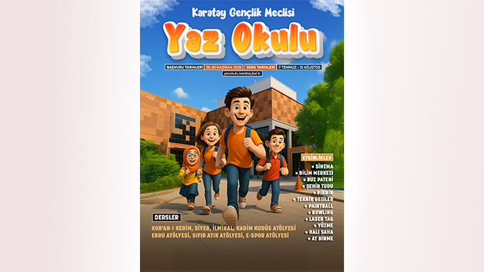 Karatay’da yaz dönemi dolu dolu geçecek