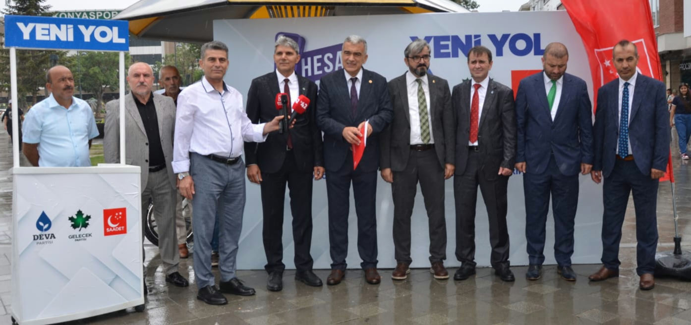 Yeni Yol Grubu’ndan Konya’da uyuşturucuya karşı bilinçlendirme