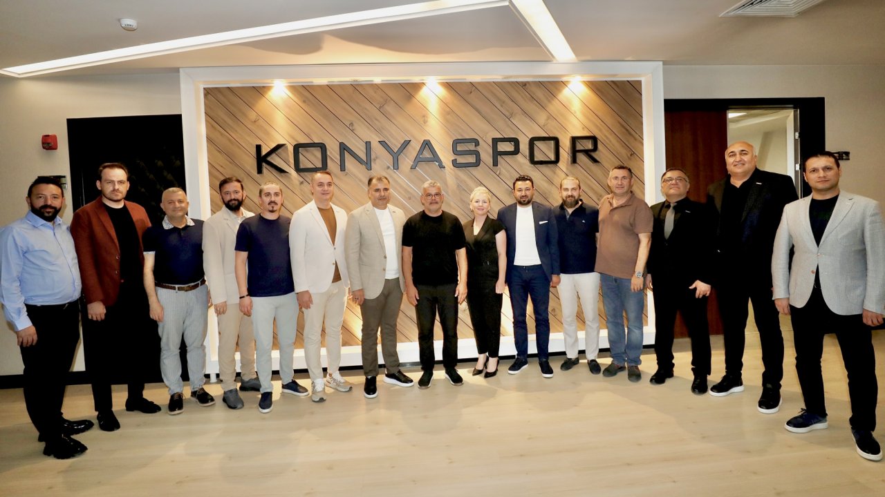 KONYAGİAD heyetinden Ömer Atiker'e ziyaret