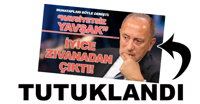 Fatih Altaylı tutuklanarak cezaevine gönderildi