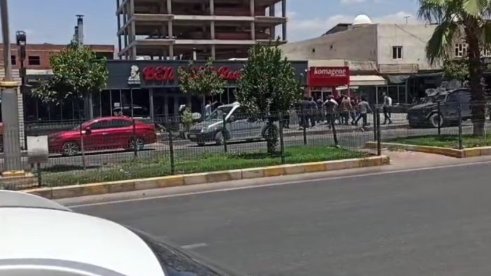 Silopi’de bir kadının öldürüldüğü  lokantaya taşlı saldırı