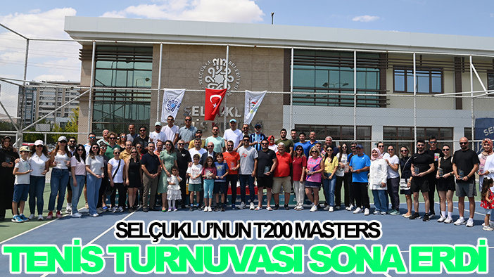 T200 Masters Tenis Turnuvası sona erdi