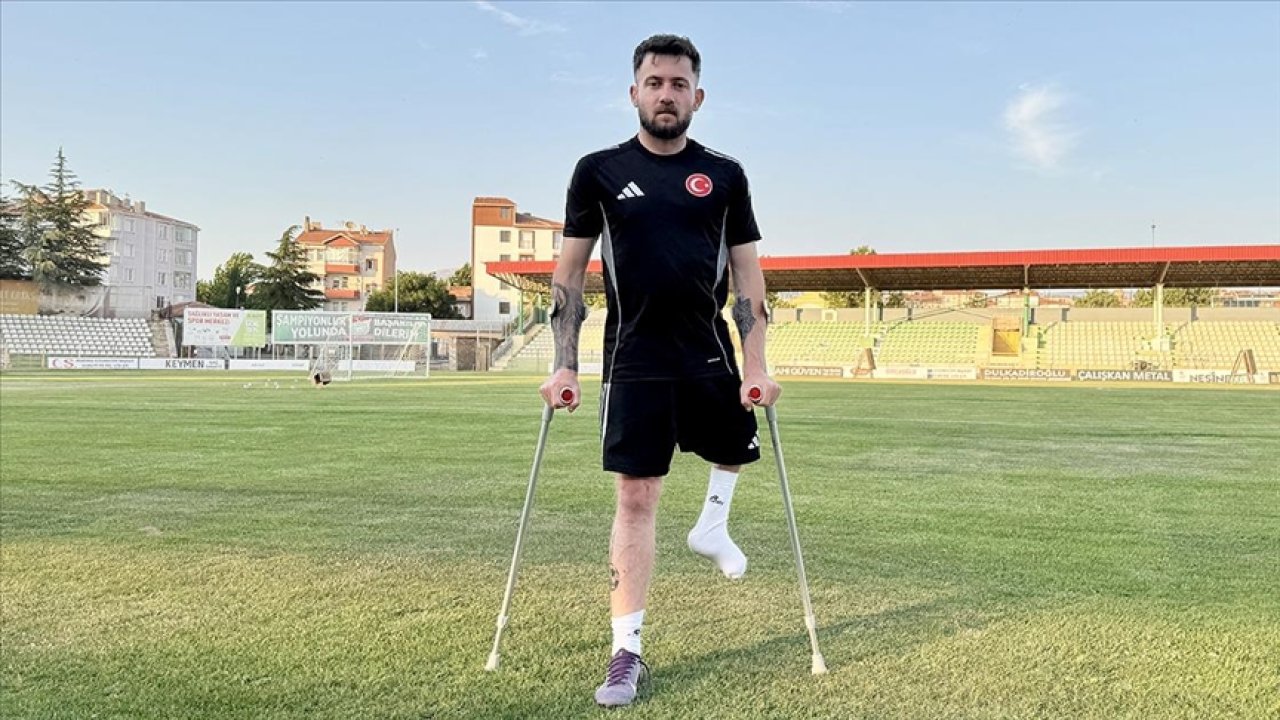 Ampute futbolunun değerli ismi Güleryüz'den önemli açıklamalar