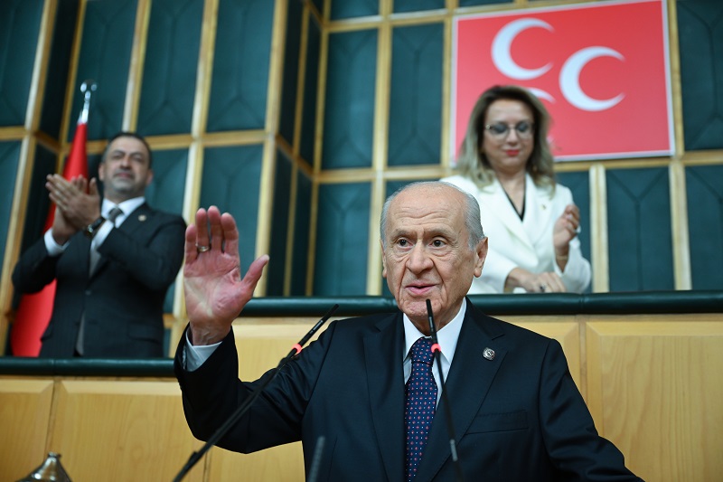 MHP lideri Bahçeli'den grup toplantısında önemli mesajlar