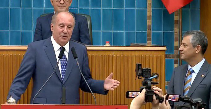 Muharrem İnce 4,5 yıl aradan sonra CHP’ye döndü