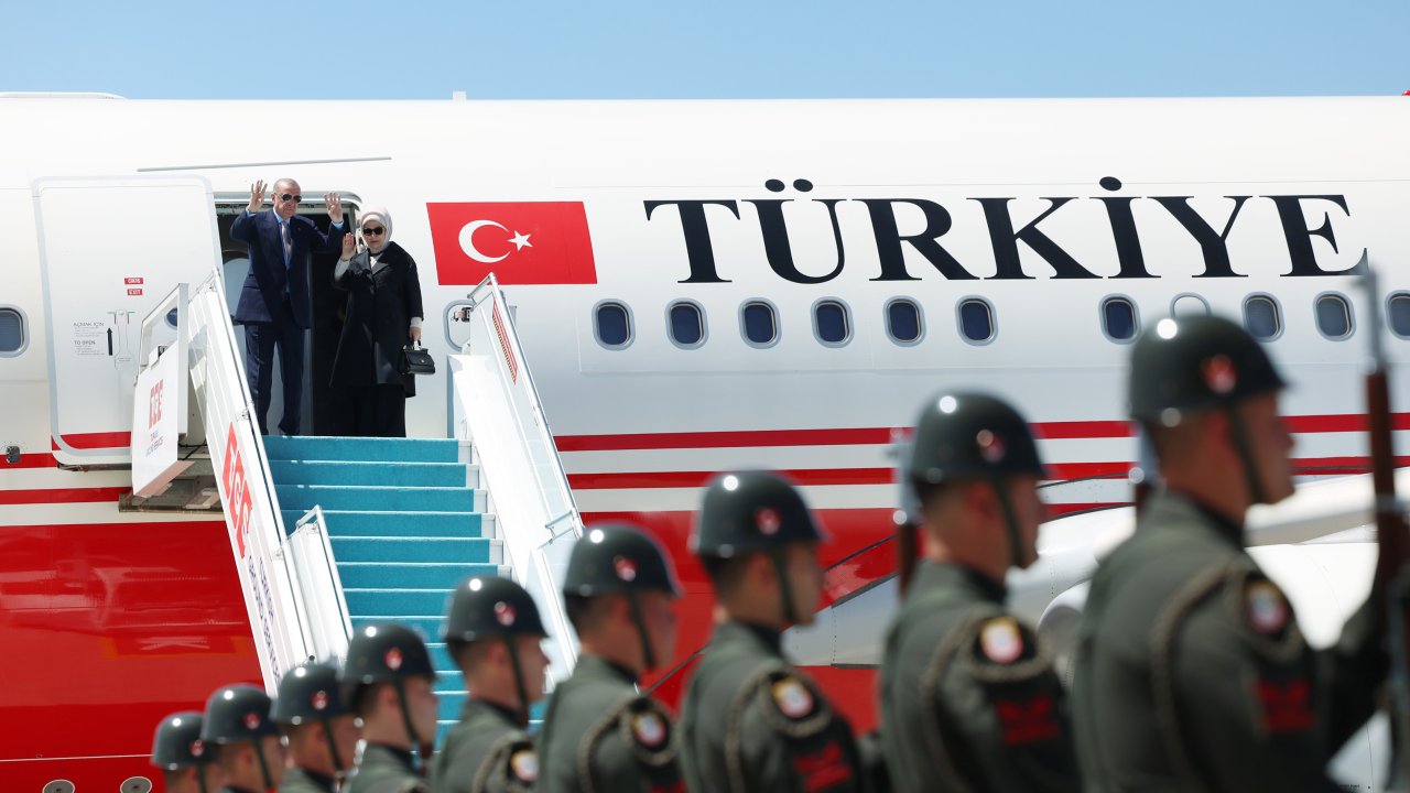 Cumhurbaşkanı Erdoğan, Lahey'e gitti