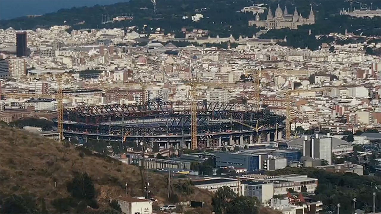 Barcelona, Camp Nou için geri sayıma geçti