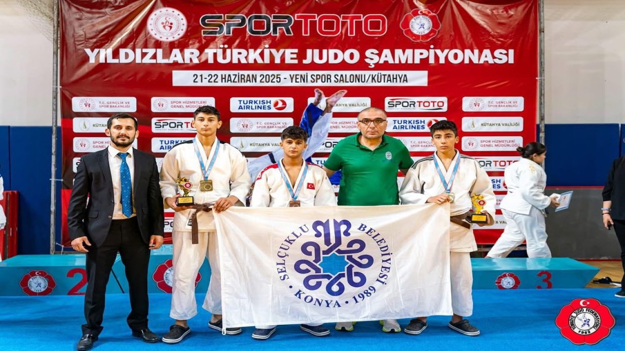 Selçuklu Belediyespor'dan 3 yeni madalya daha