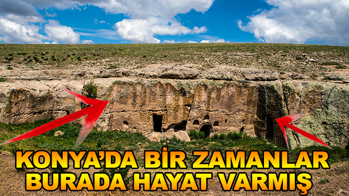 Konya'da yerin altında bir şehir: Bir zamanlar hayat varmış