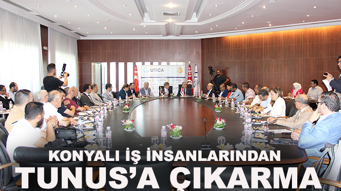 Konyalı iş insanlarından Tunus’a çıkarma