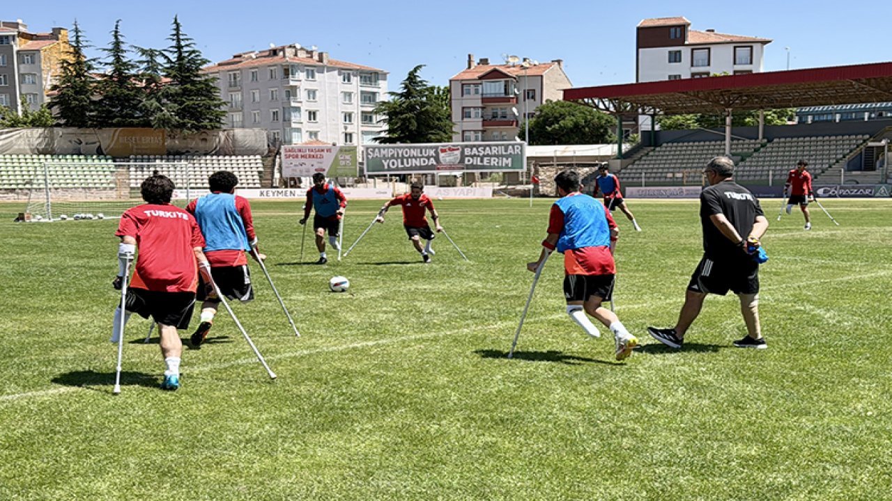 Ampute Milli Takımı yeni başarılar istiyor